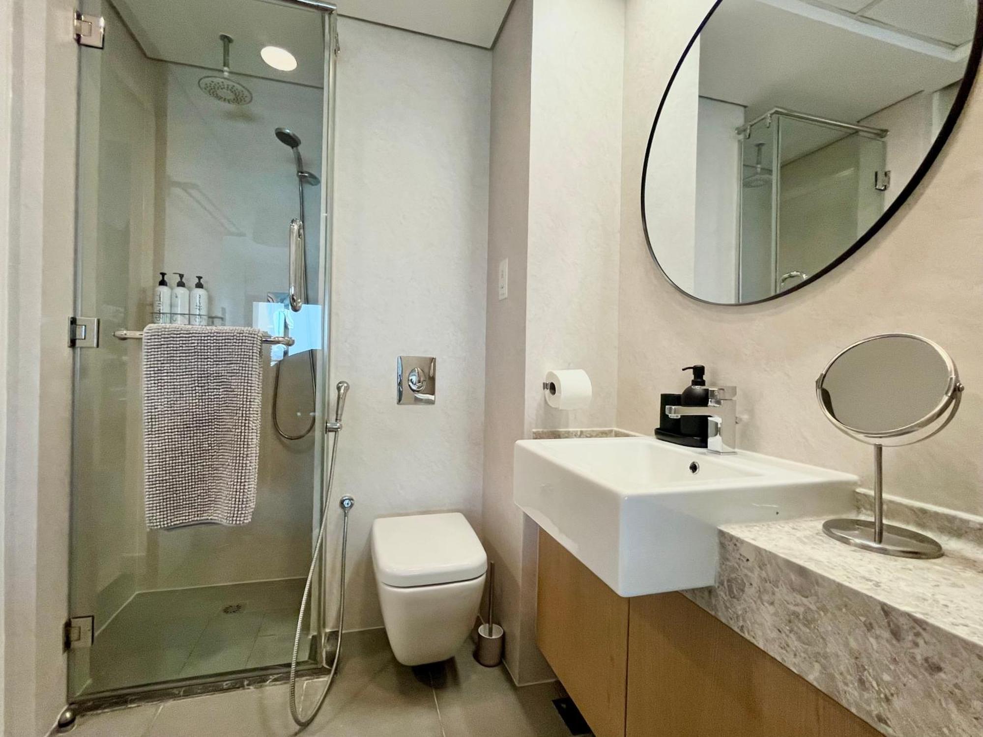 Palm Jumeirah Upgraded & Cozy Boutique Apartment دبي المظهر الخارجي الصورة