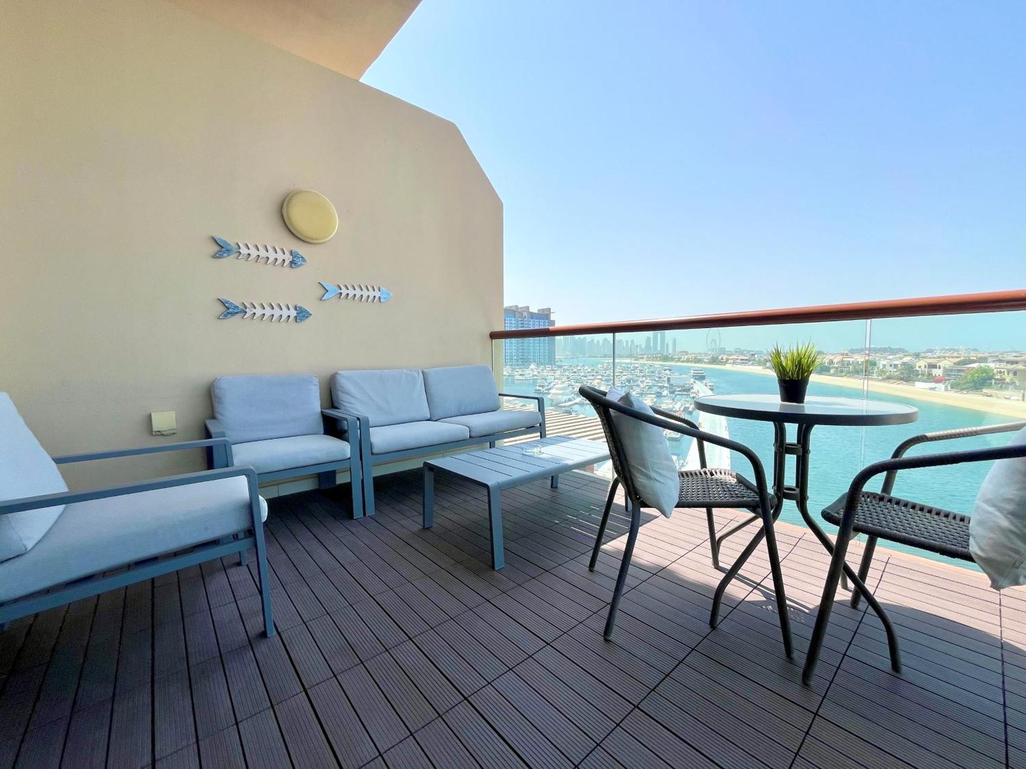 Palm Jumeirah Upgraded & Cozy Boutique Apartment دبي المظهر الخارجي الصورة