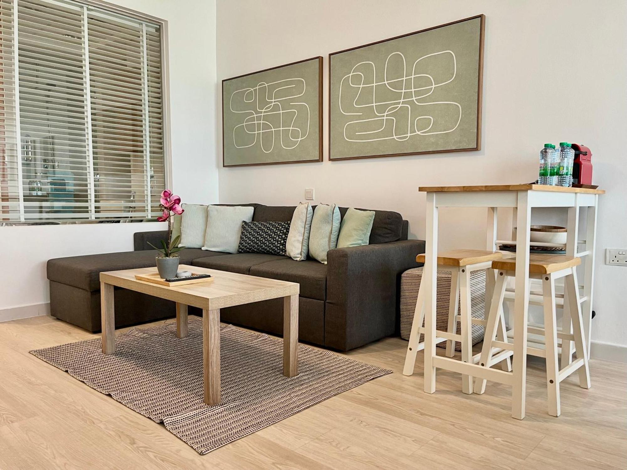 Palm Jumeirah Upgraded & Cozy Boutique Apartment دبي المظهر الخارجي الصورة